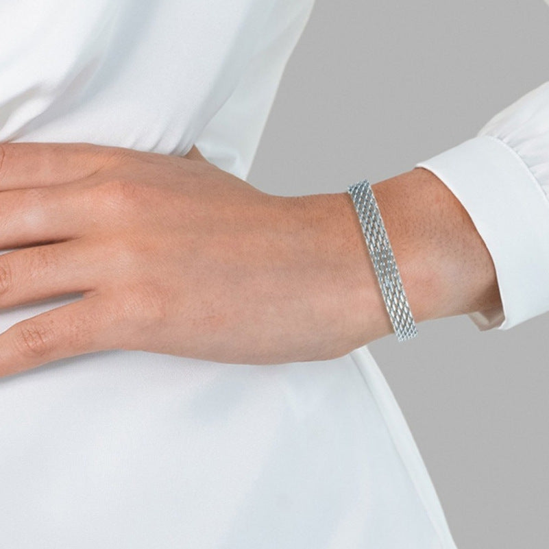 IVOJA Glow Chain Bracelet – elegantes Armband aus Edelstahl in Gold & Silber