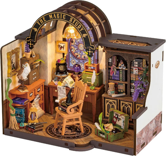 Rolife „The Magic Study“ – Miniatur-DIY Raum mit LED-Beleuchtung