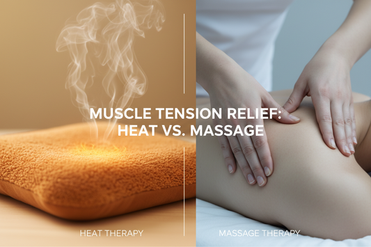 Wärme oder Massage bei Verspannungen im Vergleich zur Muskelentspannung