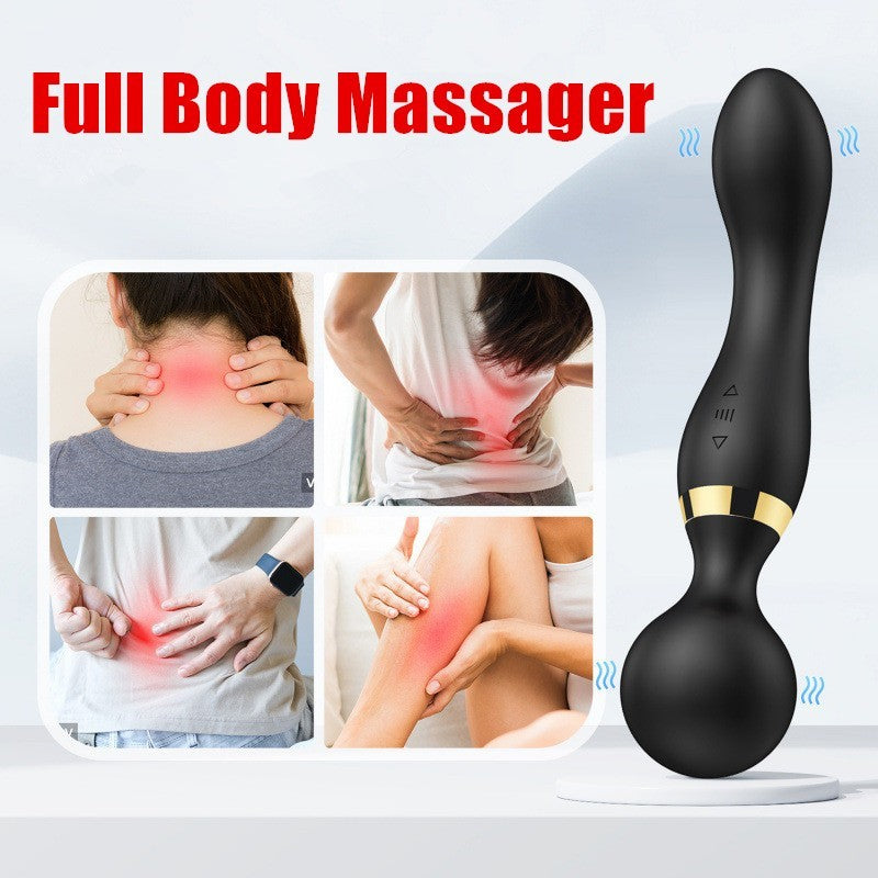 IVOJA DualSense Wand – USB Massager mit Doppelkopf & Tiefenvibration