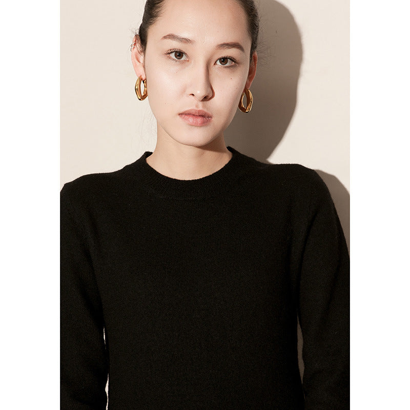 ✨ IVOJA 18K Gold U-Form Creolen – elegante Damenohrringe