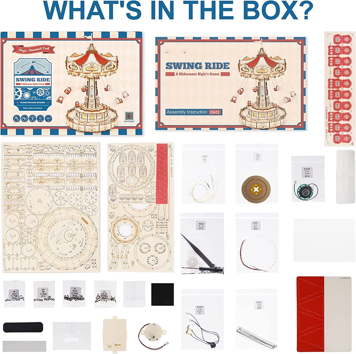 Magic Swing – Musikbox-Karussell aus Holz mit Bewegung (DIY)