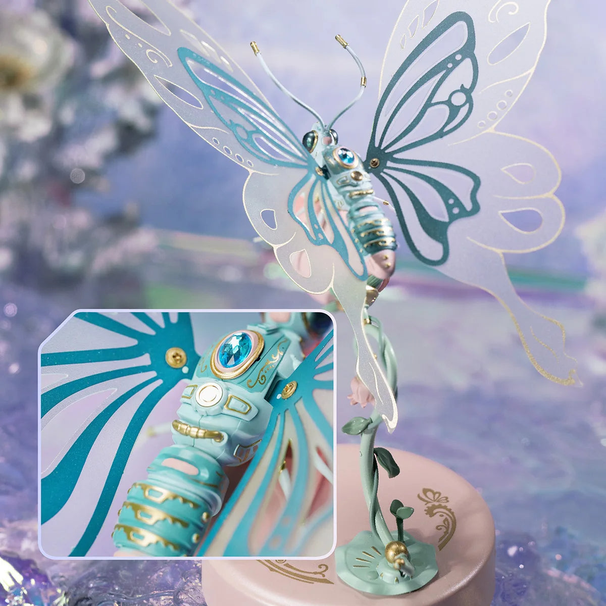 IVOJA Starry Butterfly – mechanisches 3D Puzzle mit Licht & Bewegung