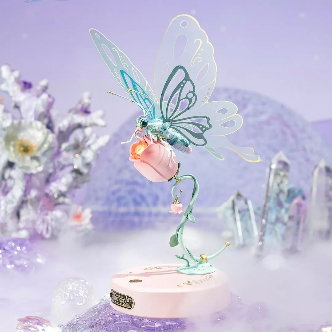 IVOJA Starry Butterfly – mechanisches 3D Puzzle mit Licht & Bewegung
