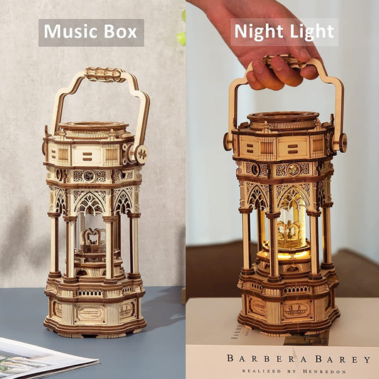Victorian Lantern – Magische Holz-Musikbox mit Licht & Bewegung (DIY)