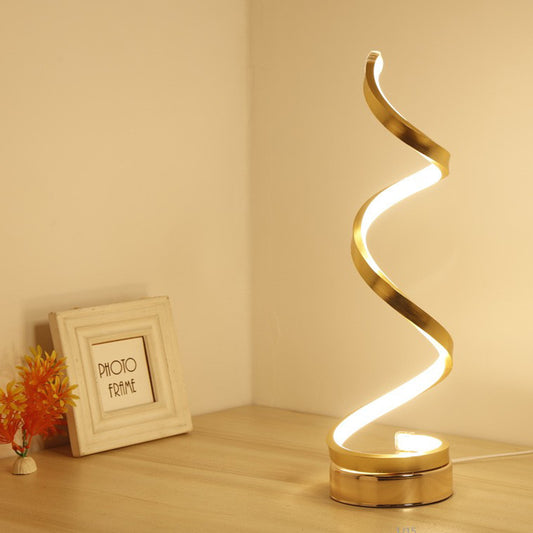 Design-Stimmungslicht „Golden Flow“ – sanftes Licht für ruhige Abende