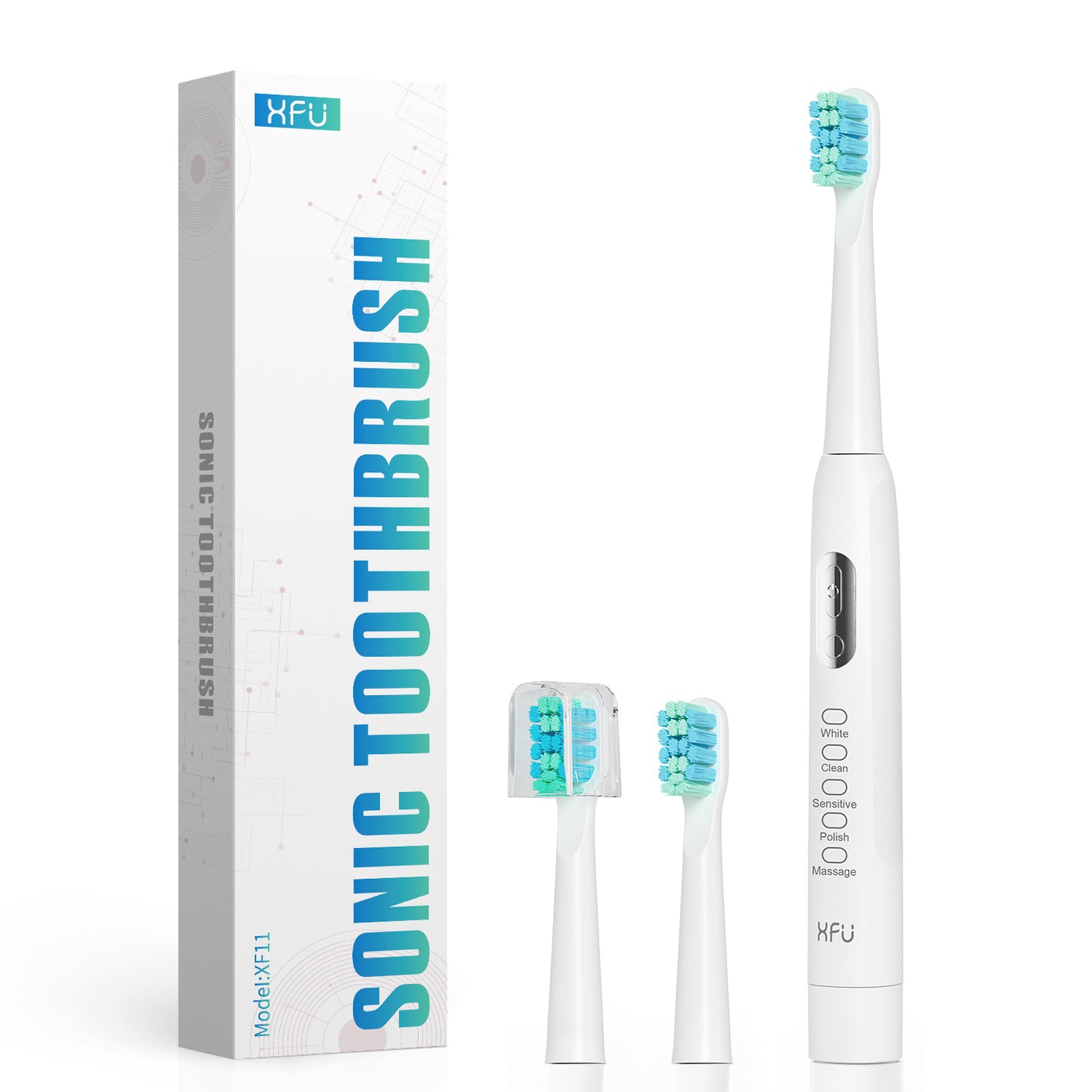 ✨ SonicGlow™ Luxus-Schallzahnbürste – Ultra-Clean & Whitening ✨
