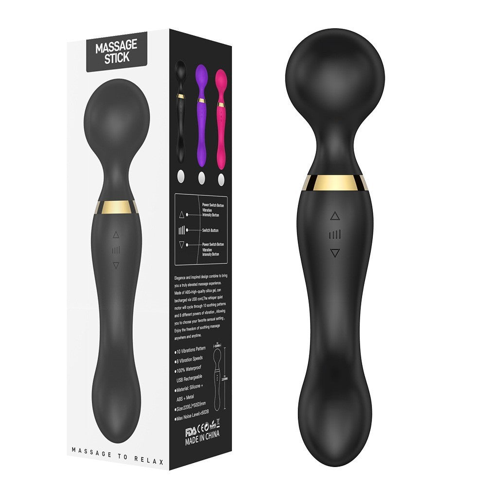 IVOJA DualSense Wand – USB Massager mit Doppelkopf & Tiefenvibration