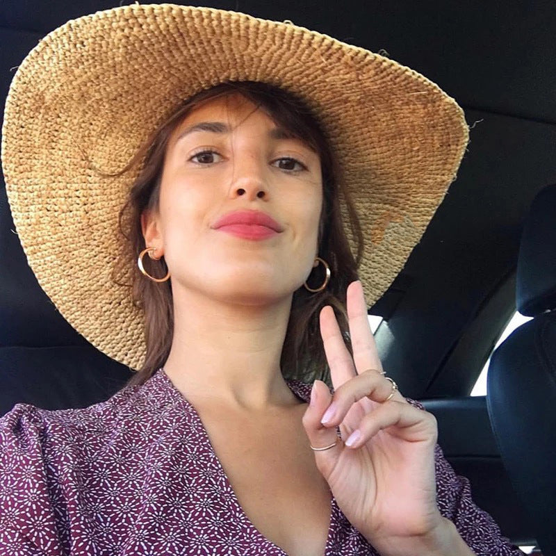 ✨ IVOJA Gold Chunky Hoop Earrings – große elegante Creolen