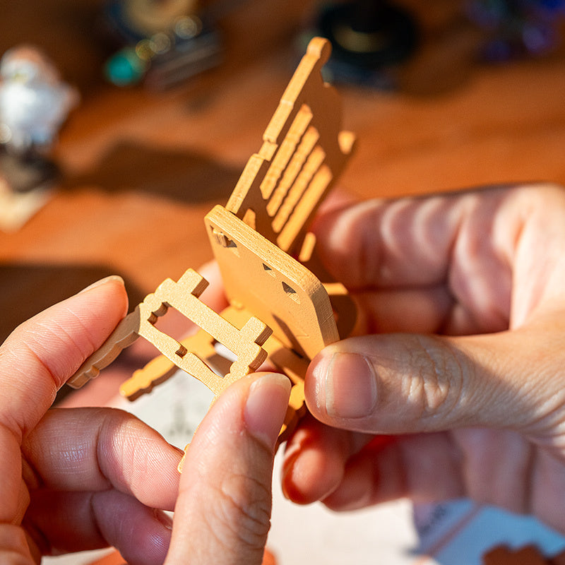 Rolife „The Magic Study“ – Miniatur-DIY Raum mit LED-Beleuchtung