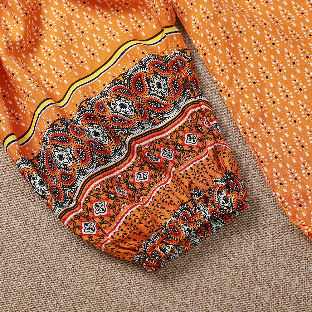 70s Folk Boho Blouse – Vintage Spirit