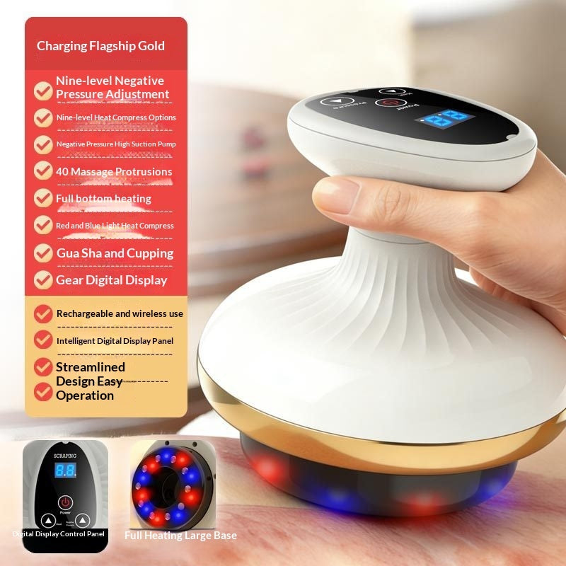 IVOJA Electric Gua Sha – Gesichtsmassage Gerät für Lifting & Glow