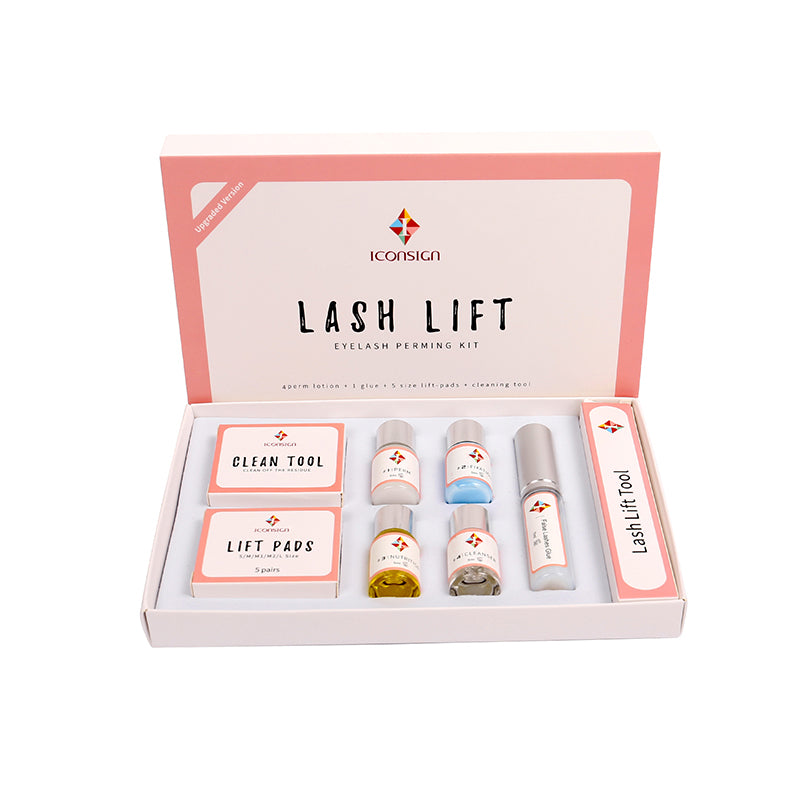 ICONSIGN Lash Lift Upgrade Kit – Wimpernlifting für zu Hause (Upgrade Version)