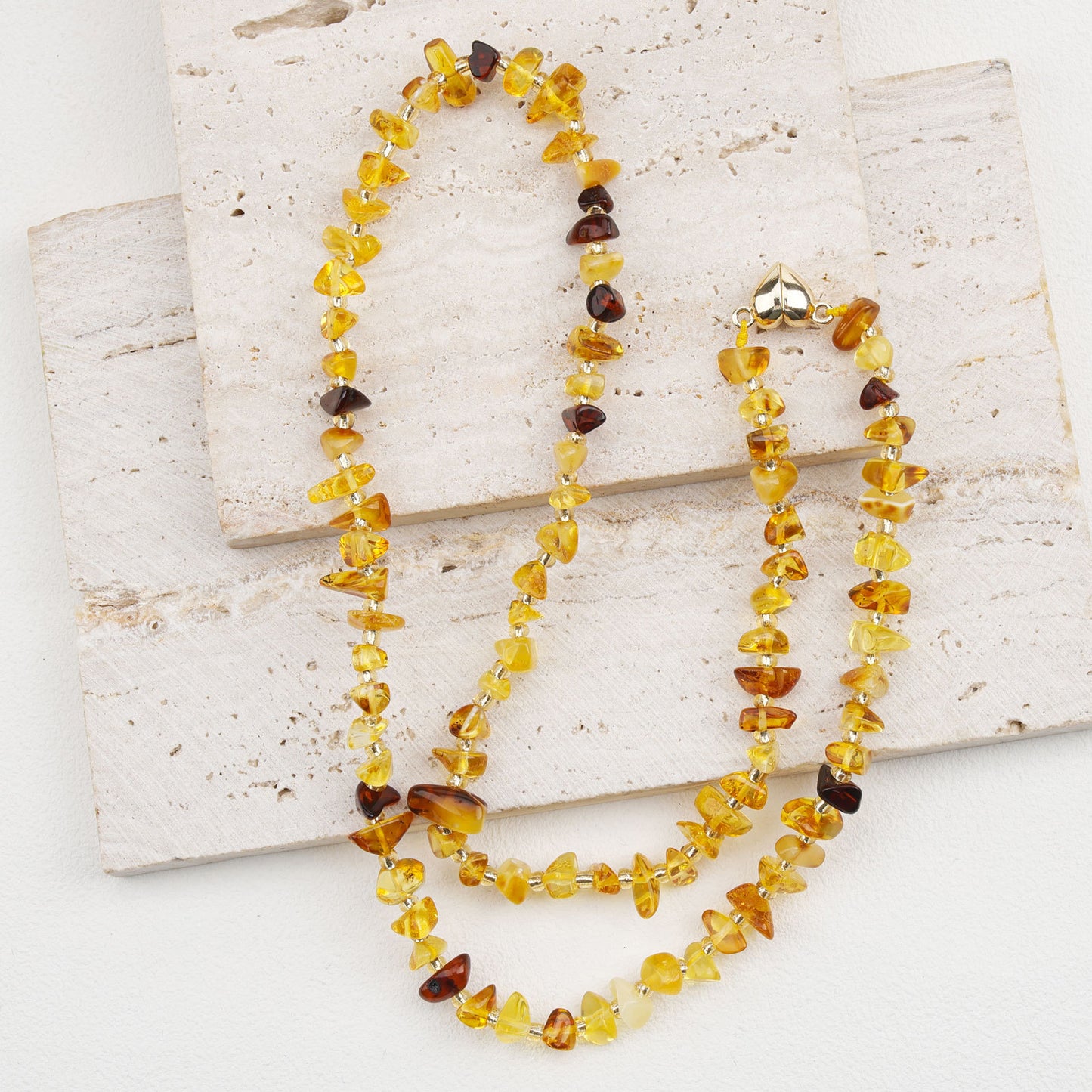 Boho Crystal Necklace – Natural Harmony