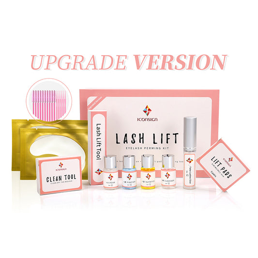 ICONSIGN Lash Lift Upgrade Kit – Wimpernlifting für zu Hause (Upgrade Version)