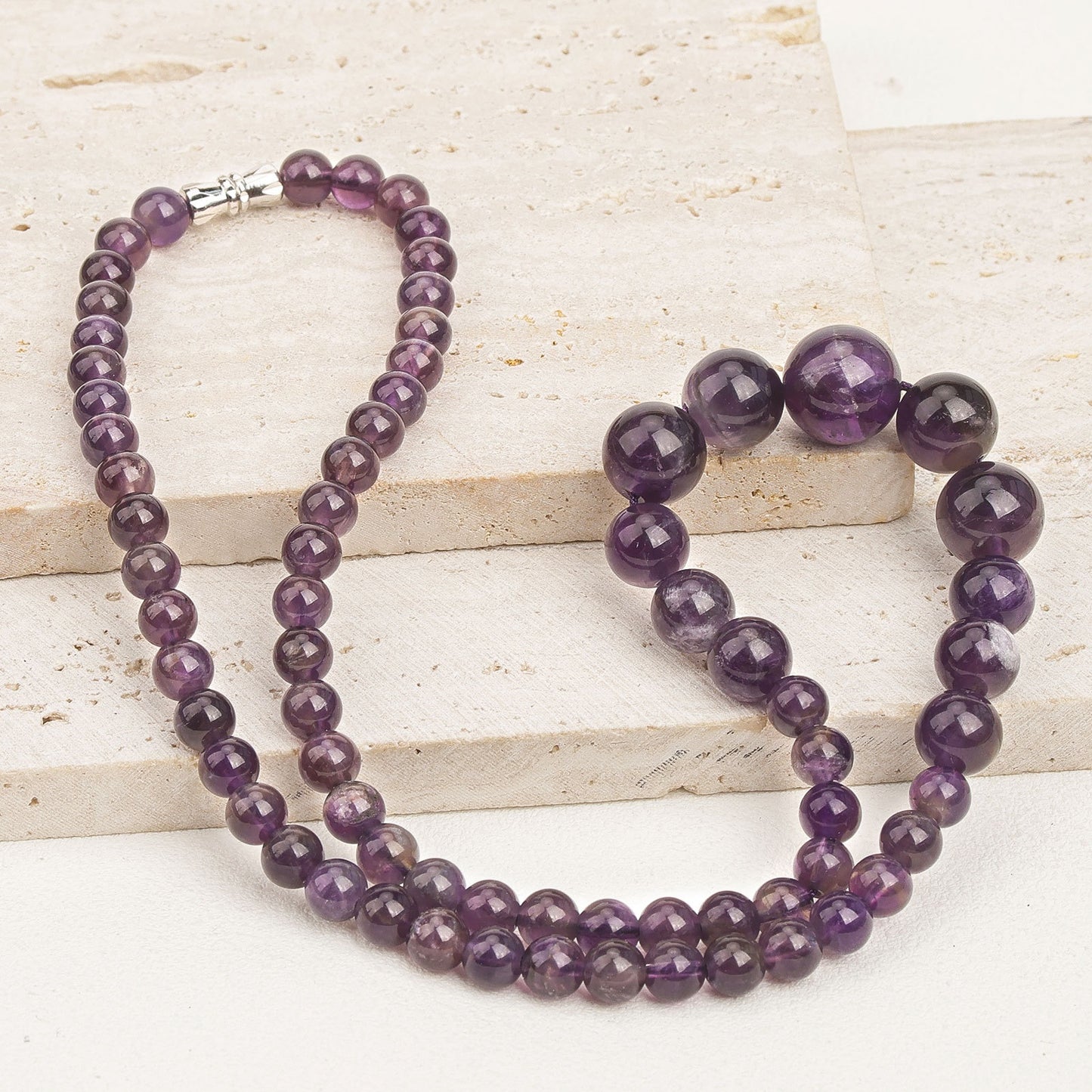 Boho Crystal Necklace – Natural Harmony