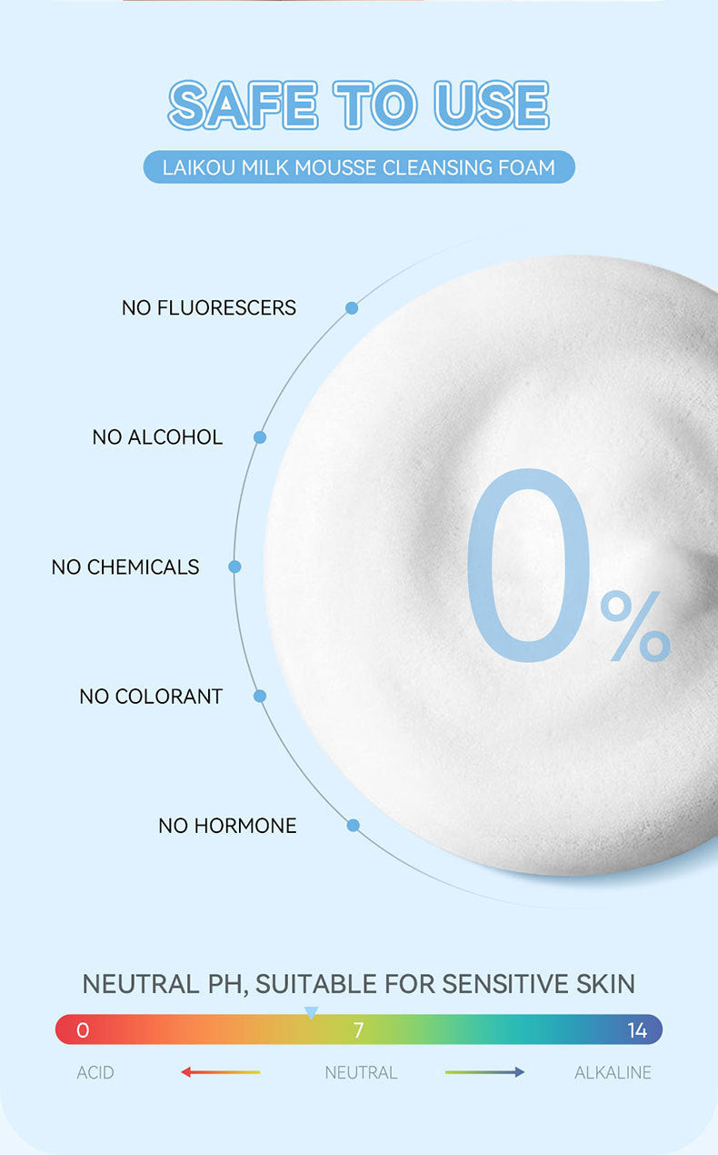 IVOJA Pure Glow Cleanser – porentief reinigender Gesichtsschaum mit Hyaluronsäure (120 ml)