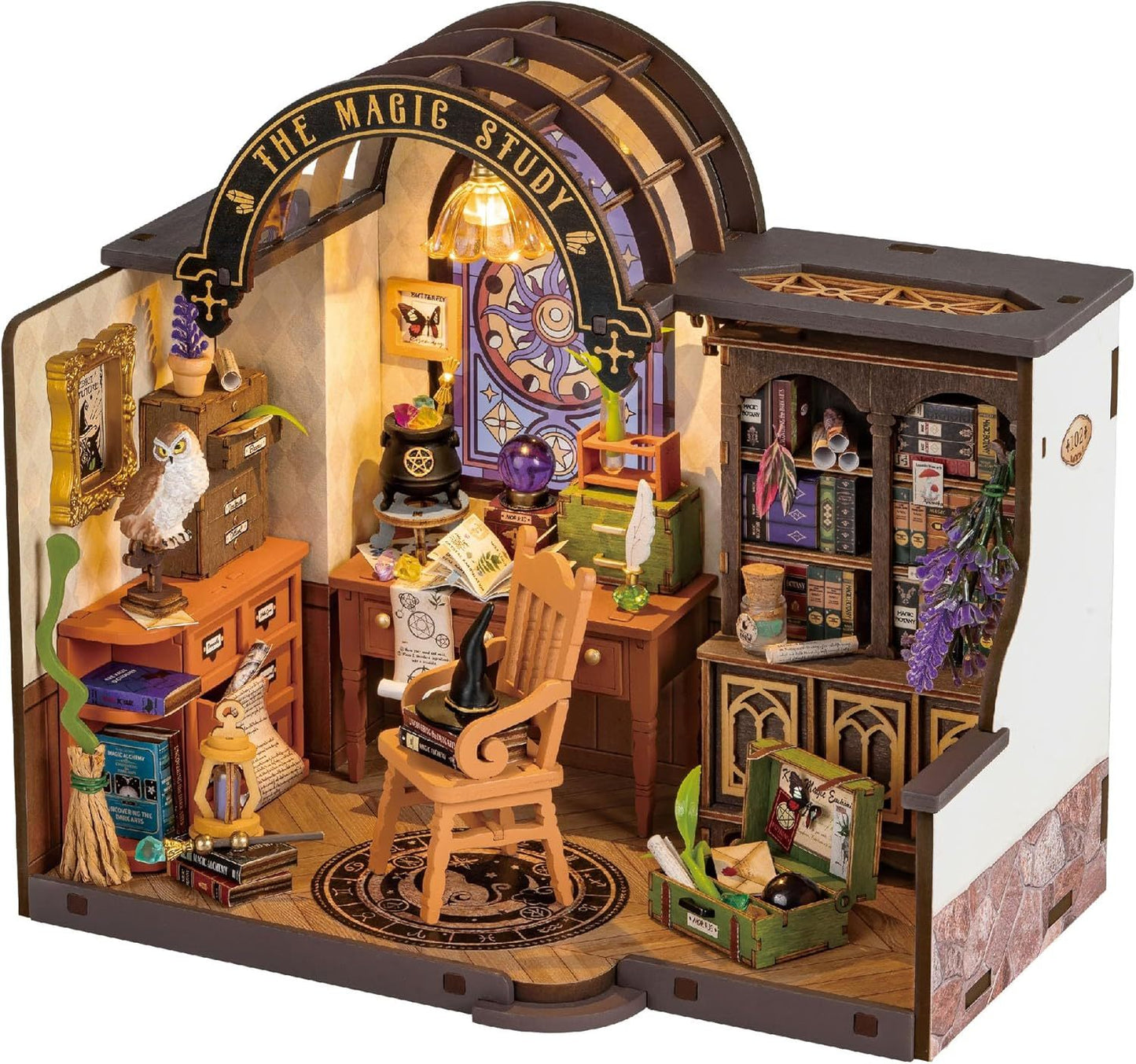 Rolife „The Magic Study“ – Miniatur-DIY Raum mit LED-Beleuchtung