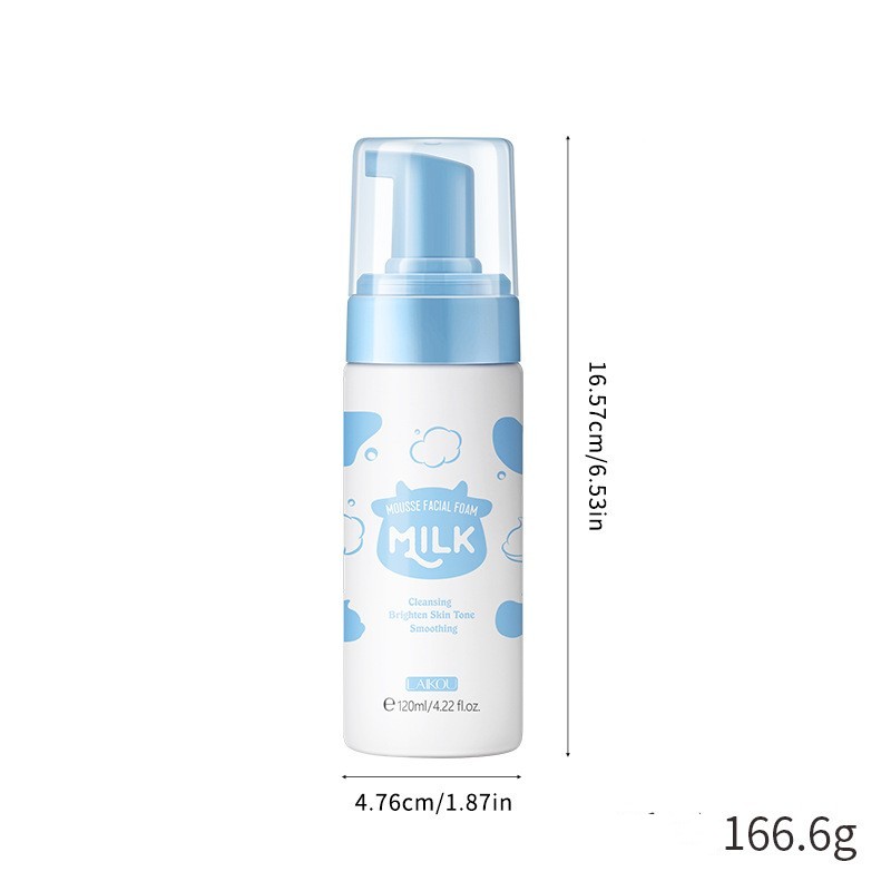 IVOJA Pure Glow Cleanser – porentief reinigender Gesichtsschaum mit Hyaluronsäure (120 ml)